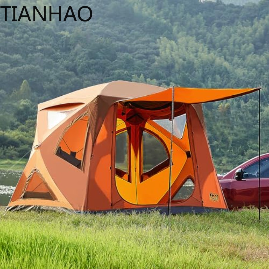 Outdoor Adventure Hub - Instant Pop-Up Weather Resistant Camping Hub