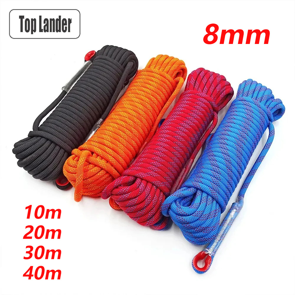 Rope Climbing Static - 8mm Safety Life Rope Climbing Rope