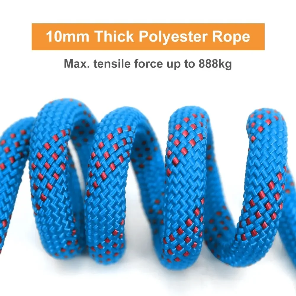 15M/25M/35M Outdoor Static Rop - Rope Climbing Static 评论和价格