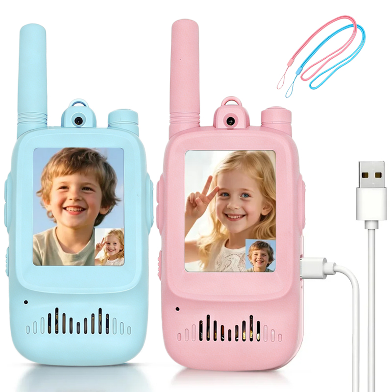 2pcs kids Video Walkie Talkie  - Outdoor Adventure Videos 评论和价格