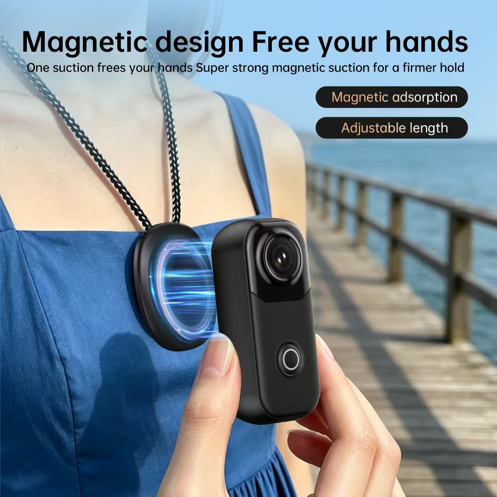 Mini 4K Action Camera Hands-Fr - Outdoor Adventure Videos 评论和价格