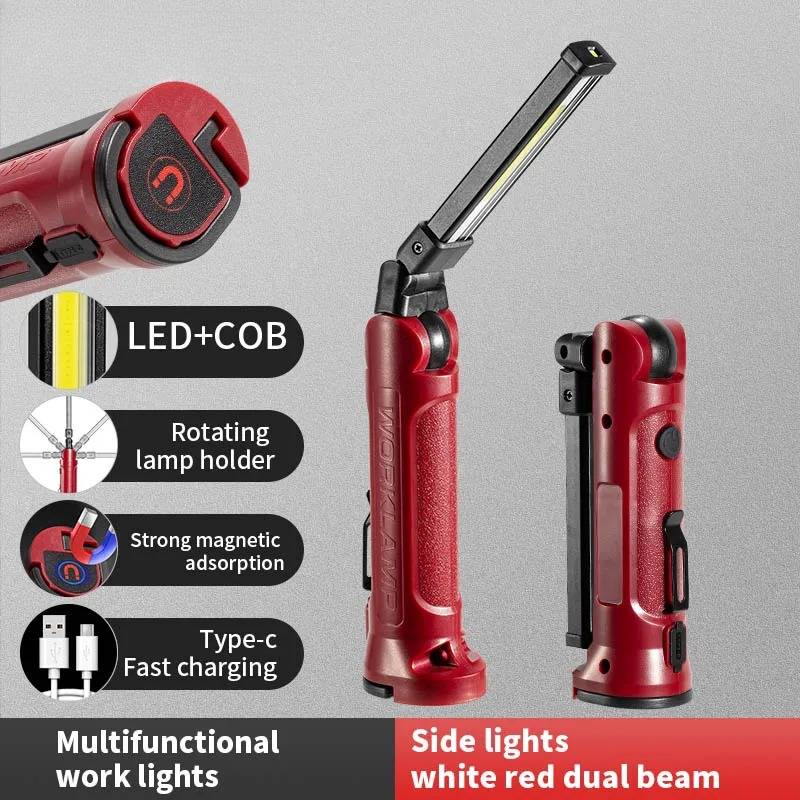 COB LED Work Light Rechargeabl - Outdoor Adventure Trips 评论和价格