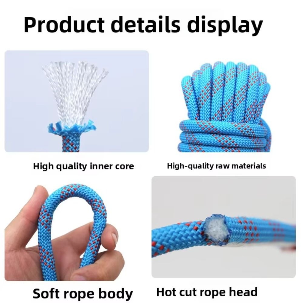 Thickened 10mm Safety Life Rop - Rope Climbing Static 评论和价格
