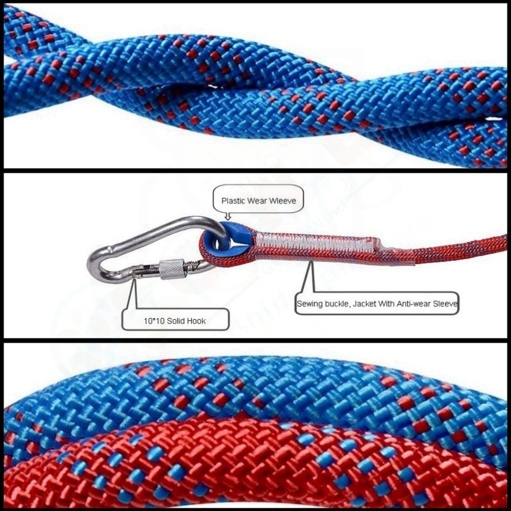Thickened 10mm Safety Life Rop - Rope Climbing Static 评论和价格