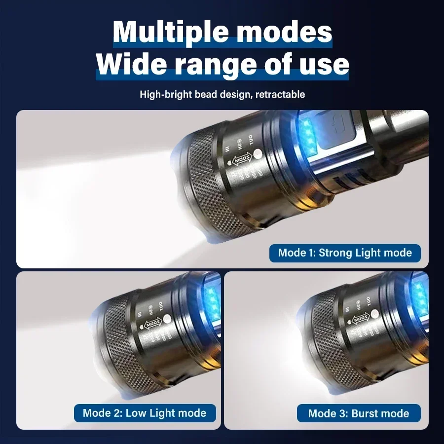Tactical LED Flashlight 2000LM - Outdoor Adventure Trips 评论和价格