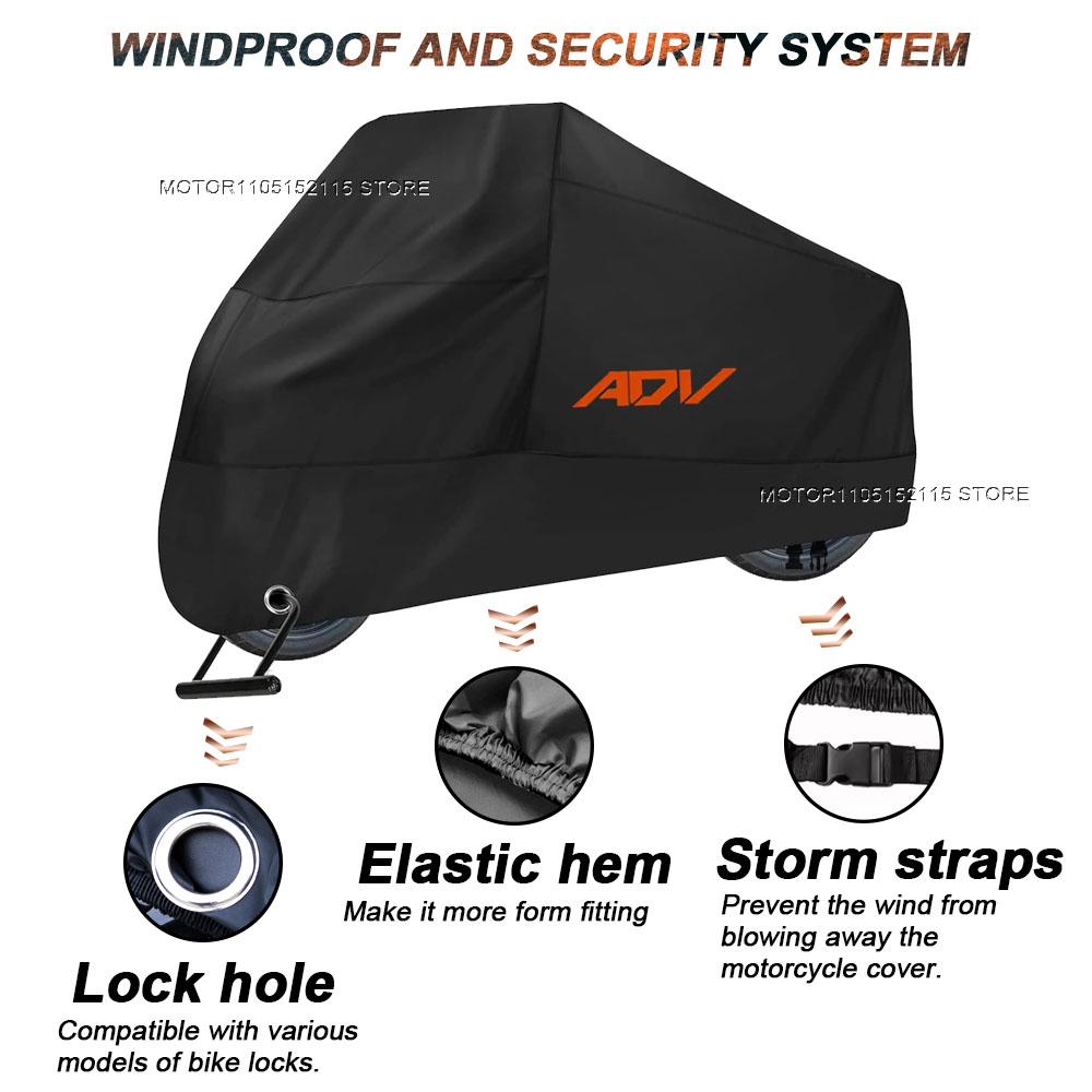 NEW Motorcycle Cover Waterproo - Outdoor Adventure Uva 评论和价格