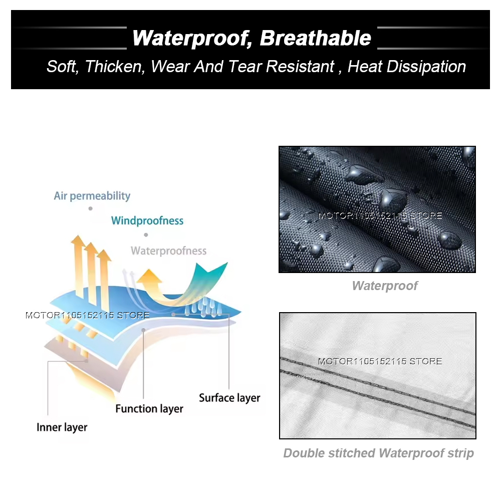 NEW Motorcycle Cover Waterproo - Outdoor Adventure Uva 评论和价格